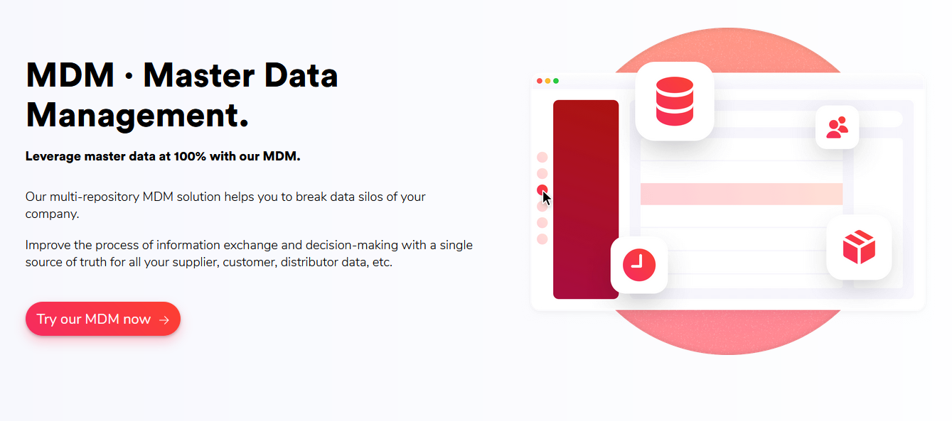 Solutions - Master Data Management (MDM) - MaPS System